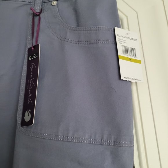 GLORIA VANDERBILT JAMIE MOON SHADE SHORTS - Picture 4 of 6